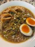 Ramen sencillo con sobras