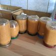 Sauce piment semi forte aux piments antillais et oignons