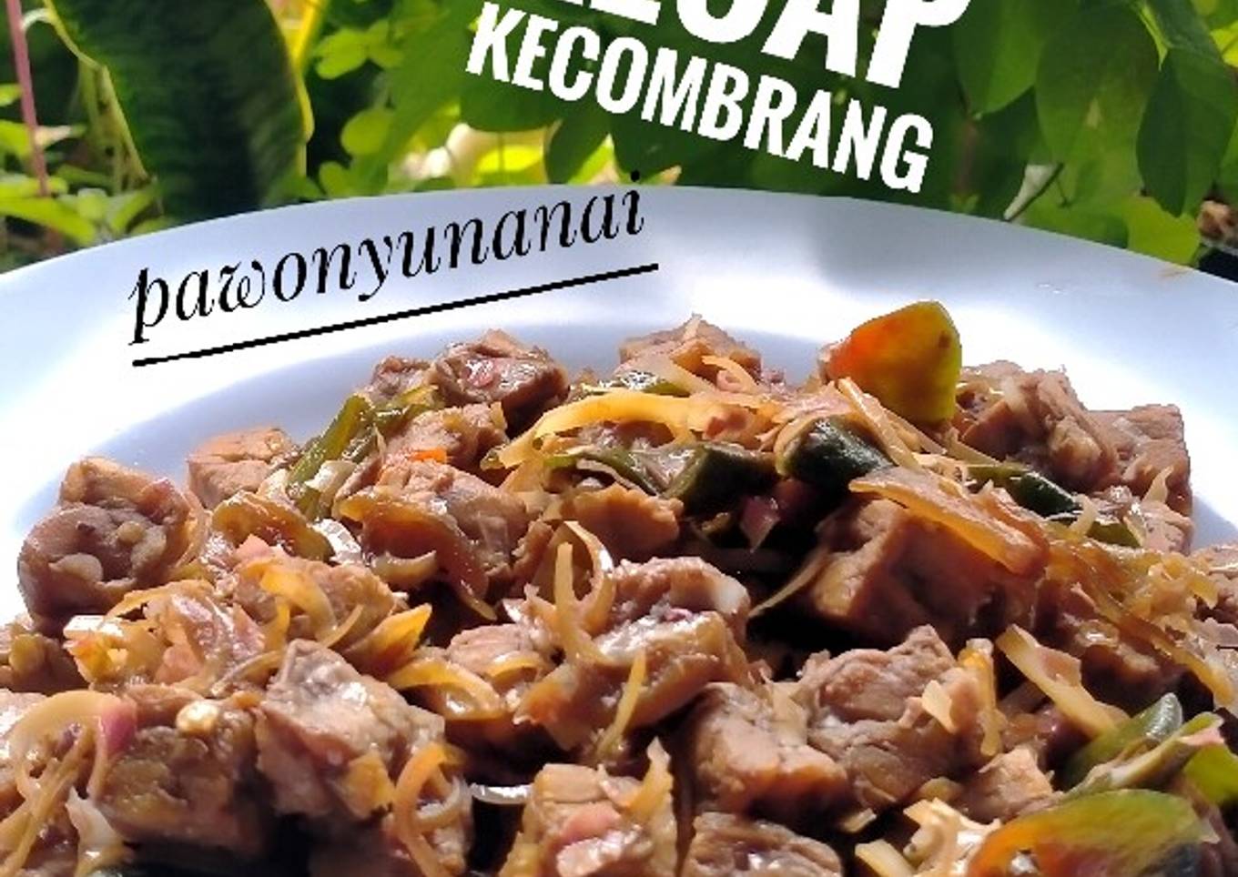 118) oseng tempe kecap kecombrang