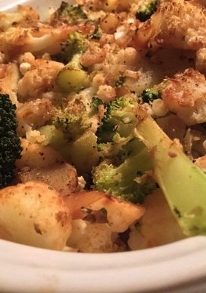 Foto principal de Arroz integral con verduras al horno