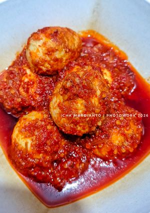 Foto resep Telur Bulat Balado