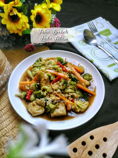 Foto resep Tahu Brokoli Lada Hitam