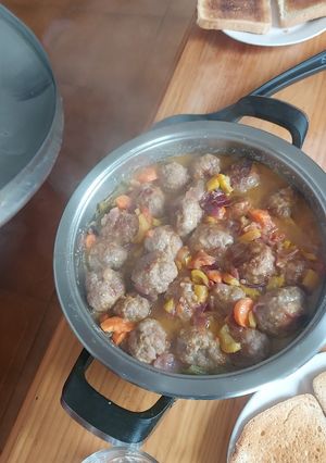 Una foto de Las albóndigas sin gluten de mi madre