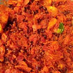 A picture of Balado Keripik Kentang Teri Medan Pedas.