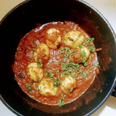 A picture of Egg curry (Kerela style).