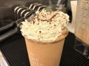 A picture of french vanilla coffee