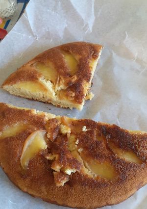 Una foto de Torta de manzana en sartén (FACILÍSIMO)