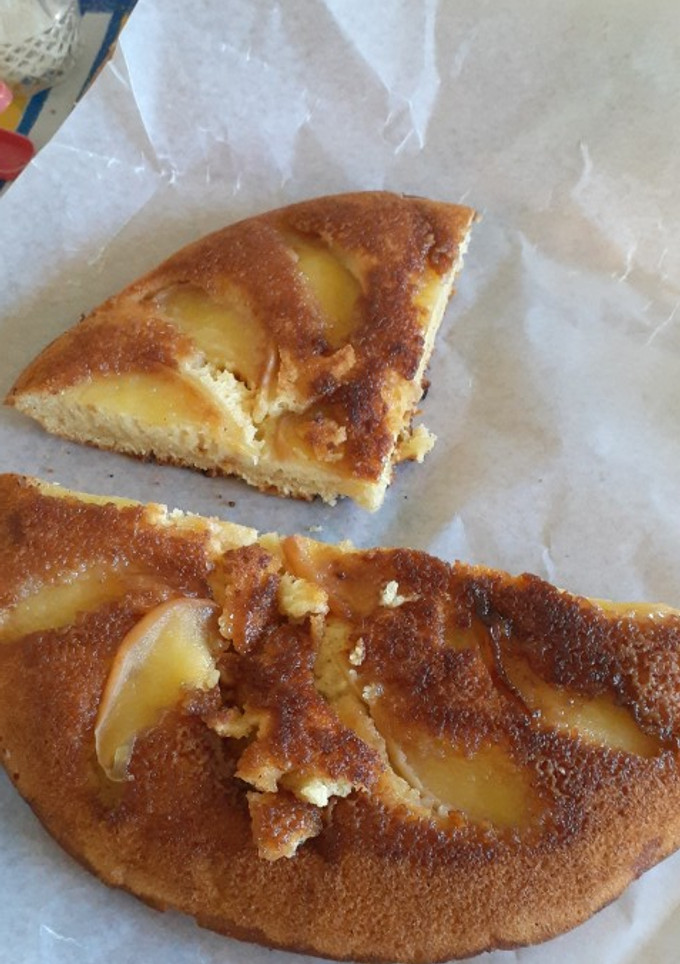 Una foto de Torta de manzana en sartén (FACILÍSIMO)