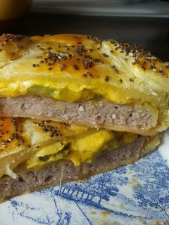 Una foto de Hamburguesa wellington 😋