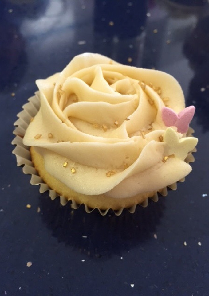 Una foto de Cupcakes de vainilla con Buttercream