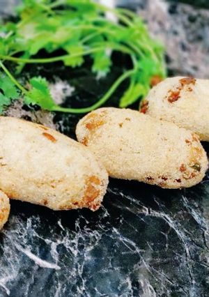 A picture of Potato cutlets.