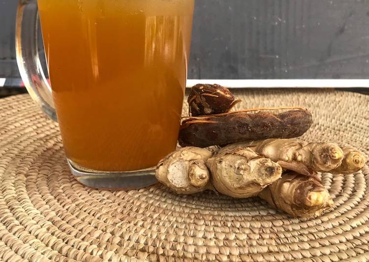 Easiest Way to Make Speedy Tamarind &amp; Ginger Drink