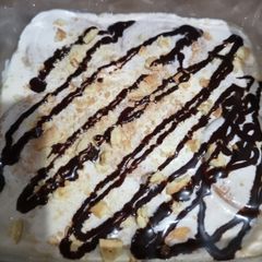 A picture of Marie biscuits delight.