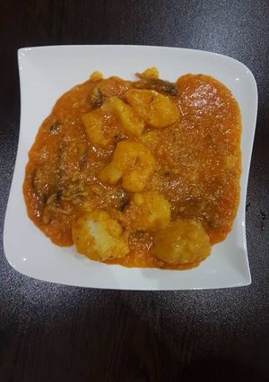A picture of Efokore (ijebu wateryam porridge.