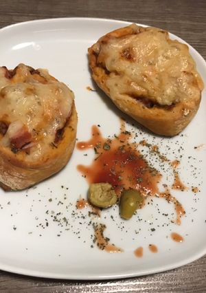 Update pizzás 🐌 (🫒 bogyós) recept fotója