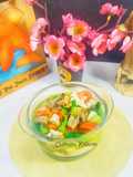 Sop Sawi Jamur Kancing