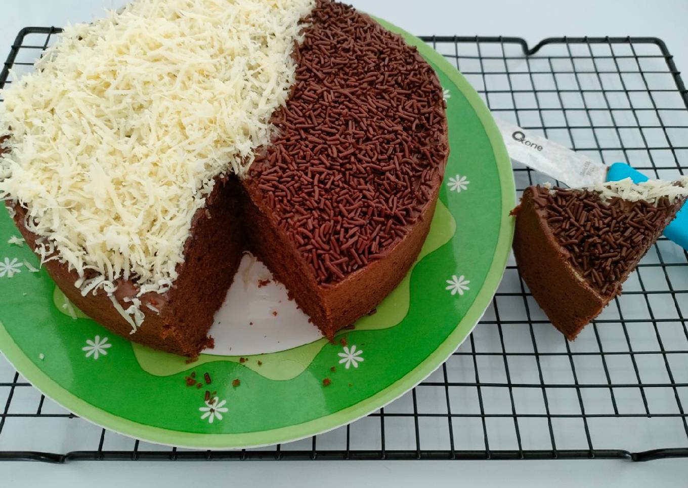 Nutella Cheese Chocolate Cake