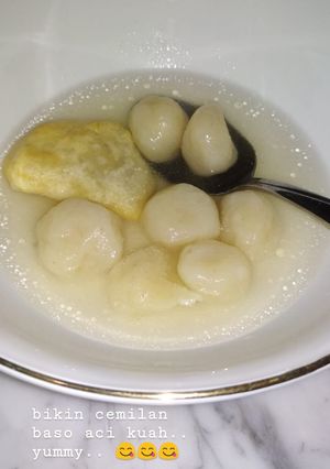 Foto resep Baso Aci Kuah Super Simpel dan Mudah ala amih fatih