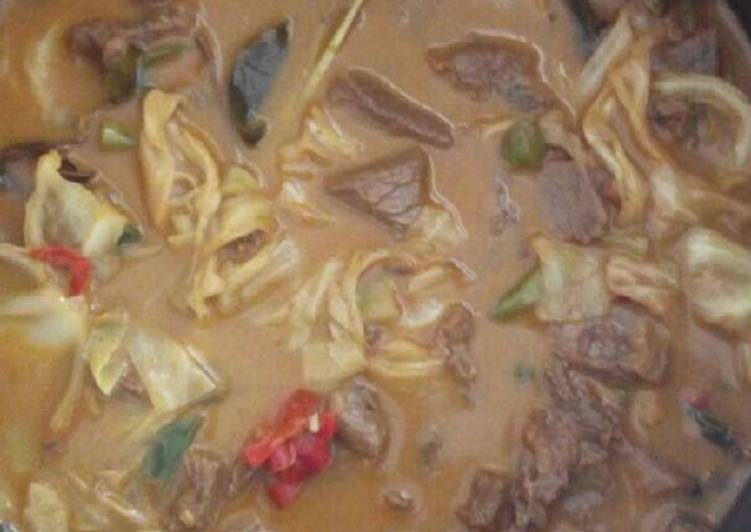 Bagaimana Menyiapkan Tongseng kambing simpel n mantap yang Menggugah Selera