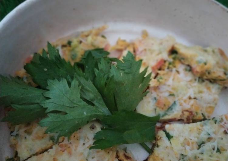 Resep masakan Omelet Labu Madu (butternut pumpkin /squah) | Resep Membuat Omelet Labu Madu (butternut pumpkin /squah) Yang Enak Banget