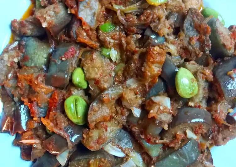 Resep Populer Terong Balado Pete Teri Nikmat Lezat