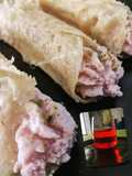 Parmesan Cannoli with Mortadella Cream Appetizer