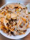 Miến nưa xào thập cẩm (chay)