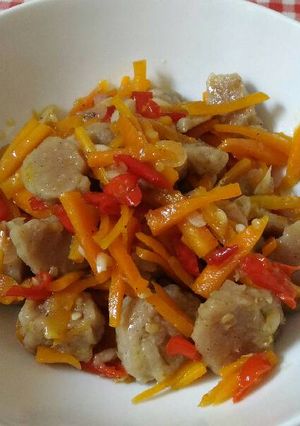 Foto resep Tumisan wortel bakso