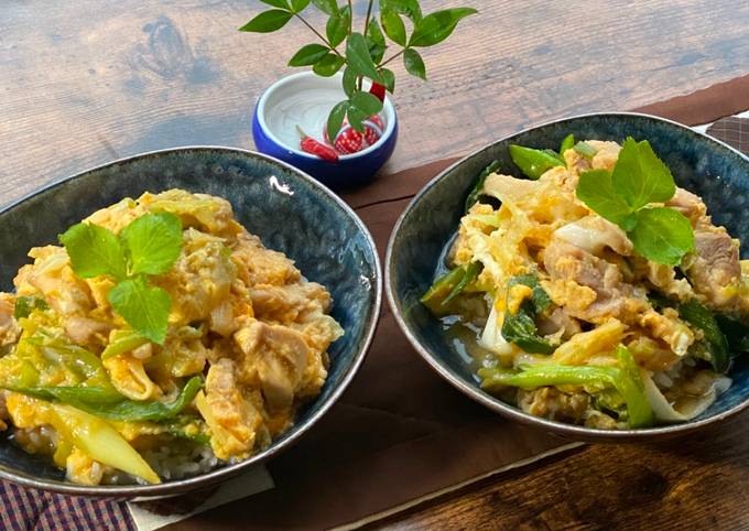 Japanese Egg and Chicken Rice②親子丼