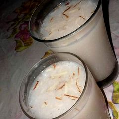 Almond Drink (Sharbat.e.Badaam) A picture of Almond Drink (Sharbat.e.Badaam).