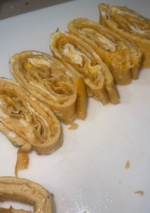 A picture of Rolled omelette recipe.