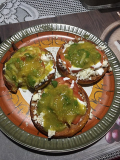 Una foto de Sopes