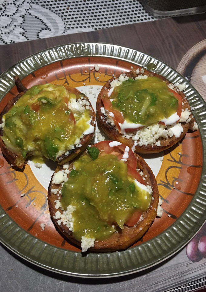 Una foto de Sopes