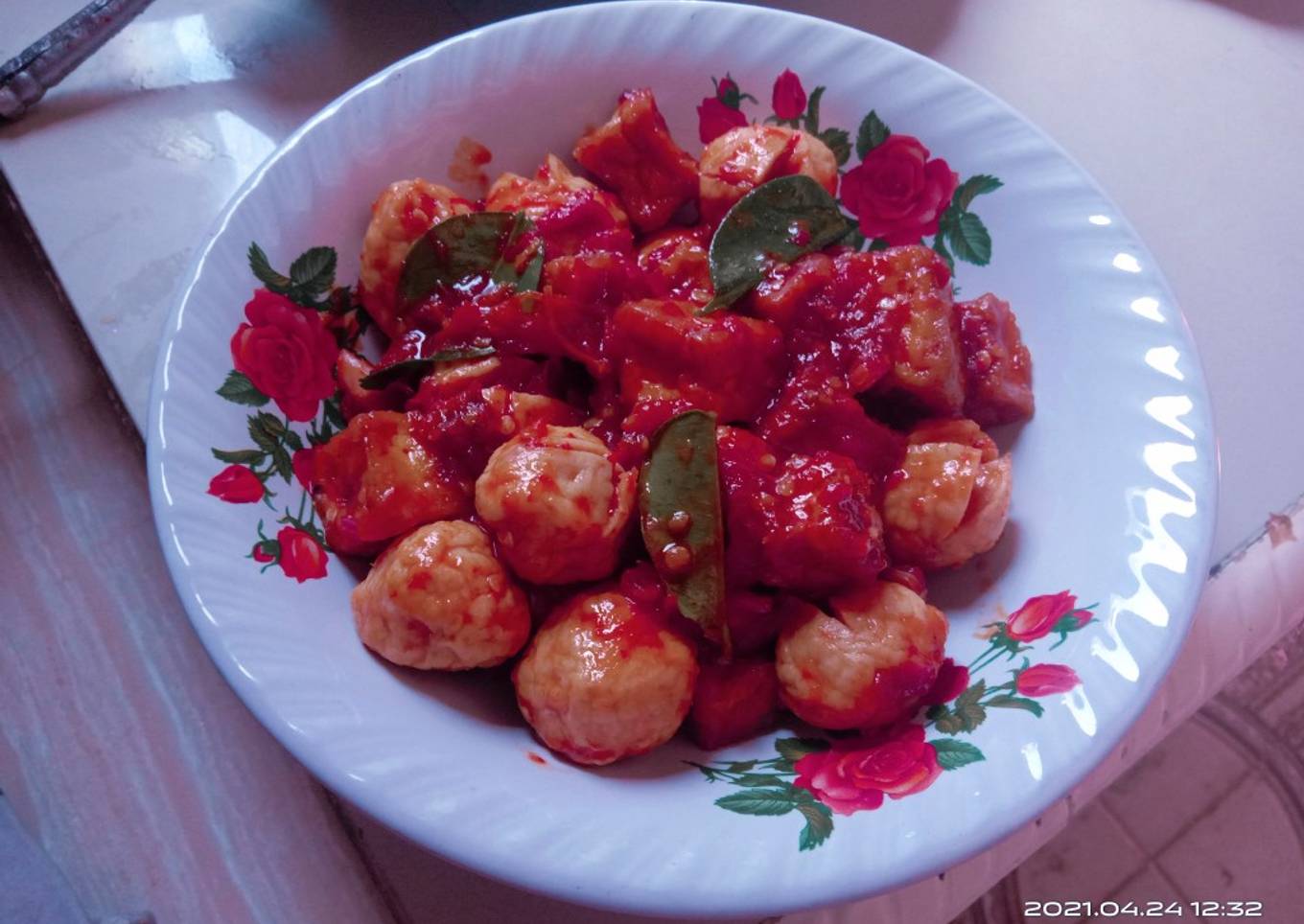 Balado bakso&tahu