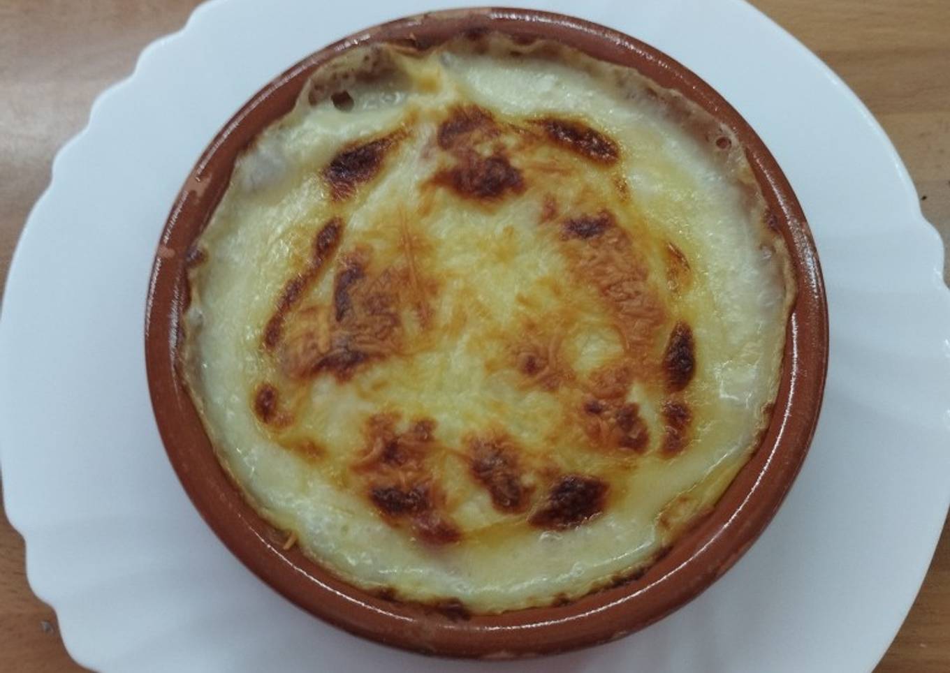 Coliflor al horno con bechamel
