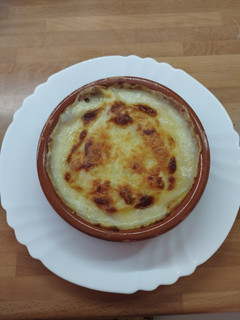 Una foto de Coliflor al horno con bechamel