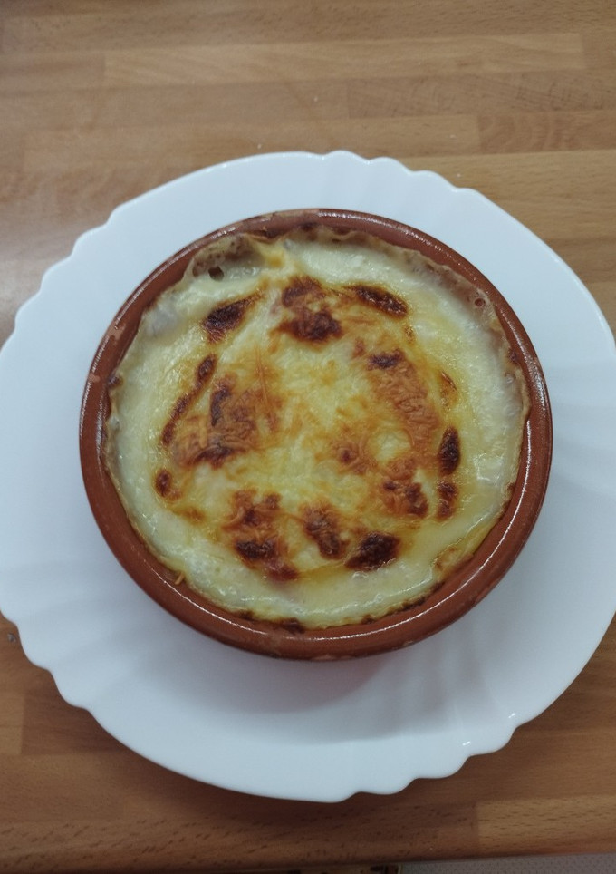 Una foto de Coliflor al horno con bechamel