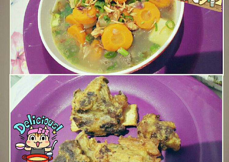 Sop Iga Sapi Vs. Iga Sapi Goreng