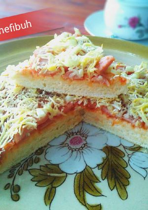 Foto resep Pizza homemade endeusss empuk empuk gemess..