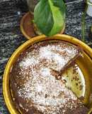 Torta con harina integral saludable apta diabéticos sin refinados y sin azúcar🍰🍫