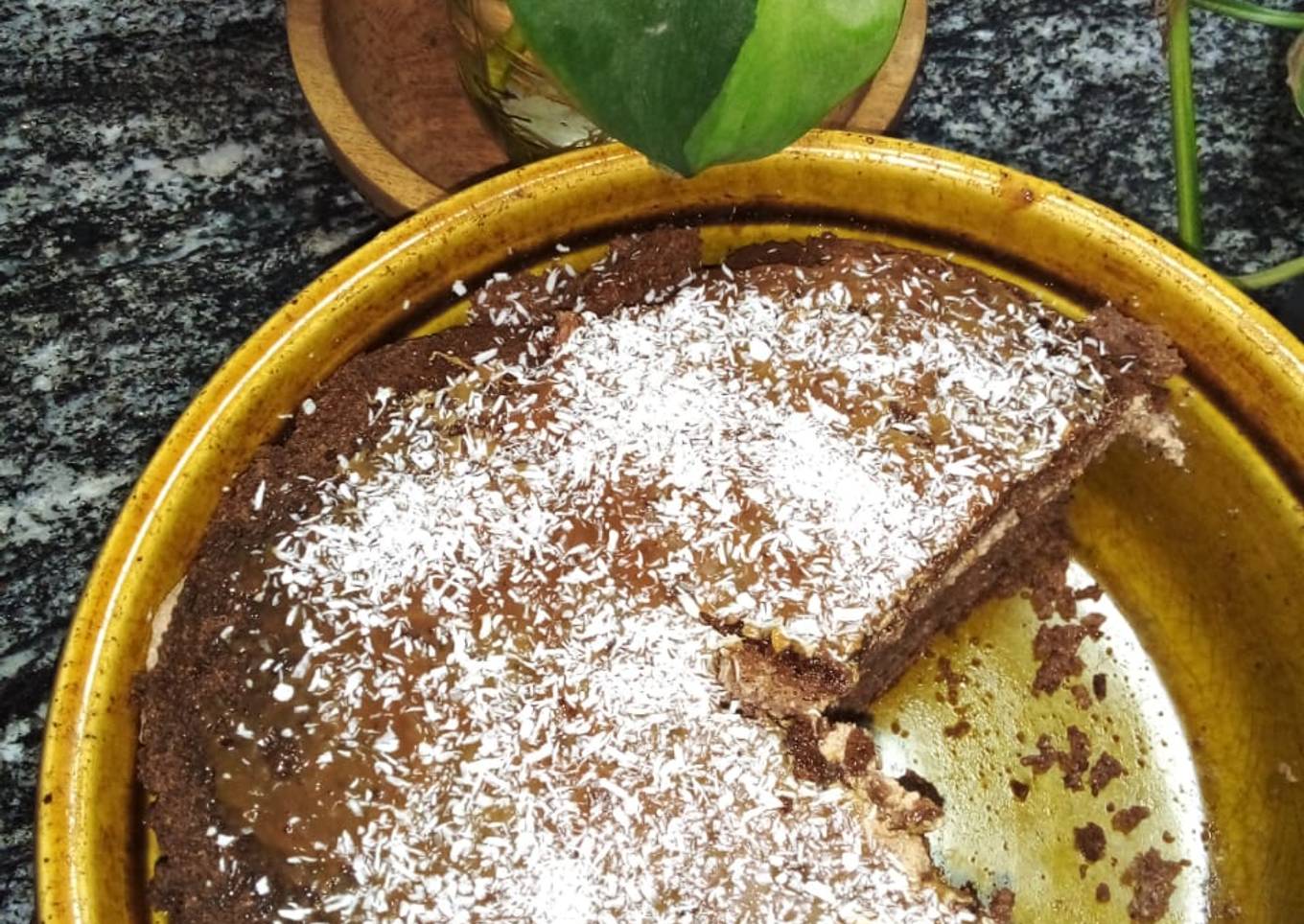 Torta saludable apta diabéticos sin refinados y sin azúcar🍰🍫