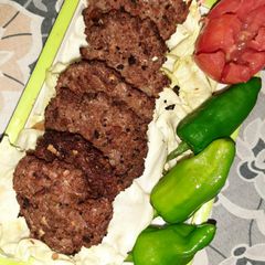 A picture of Beef Chapli Kabab.
