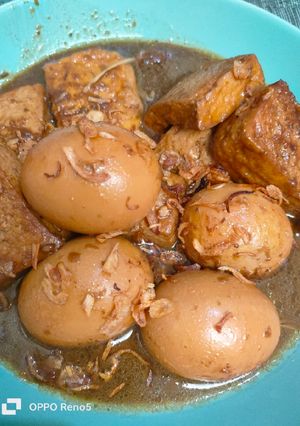 Foto resep Semur Tahu Telor Betawi