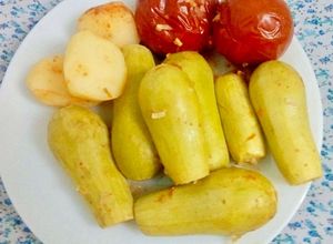 صورة لوصفة محشي الكوسا والخضار