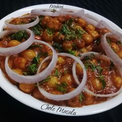 A picture of Punjabi Chole masala.