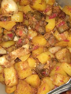 Foto resep Sambel goreng kentang