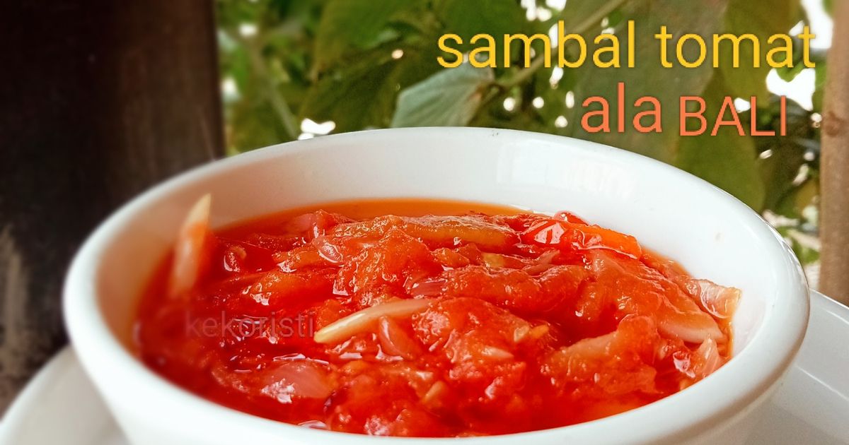 Sambal Tomat ala BALI