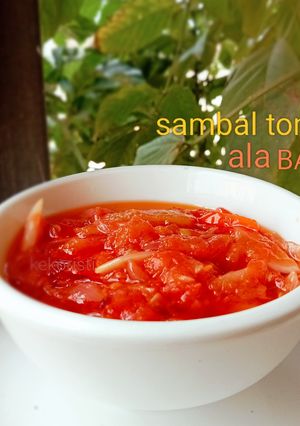 Foto resep Sambal Tomat ala BALI