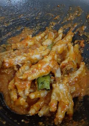 Foto resep Ceker Mercon galau