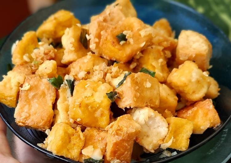 Resep Tahu Bawang Garam Anti Gagal